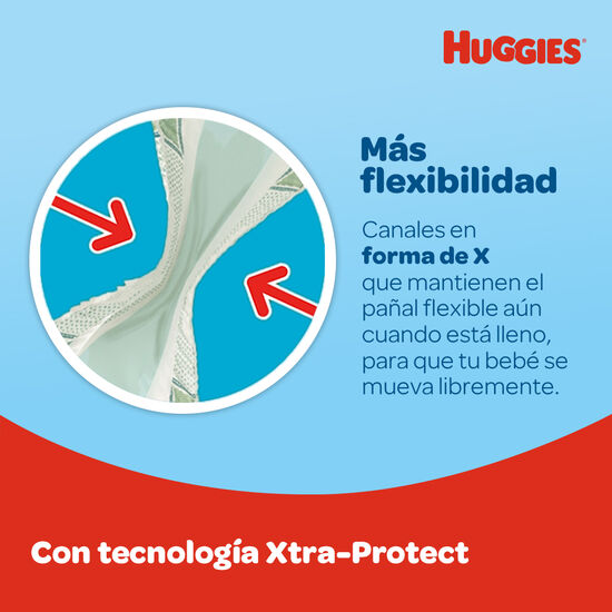 PAÑAL HUGGIES PROTECT PLUS